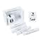 Hello Honey® 5.5" White Wooden Perpetual Desk Block Calendar